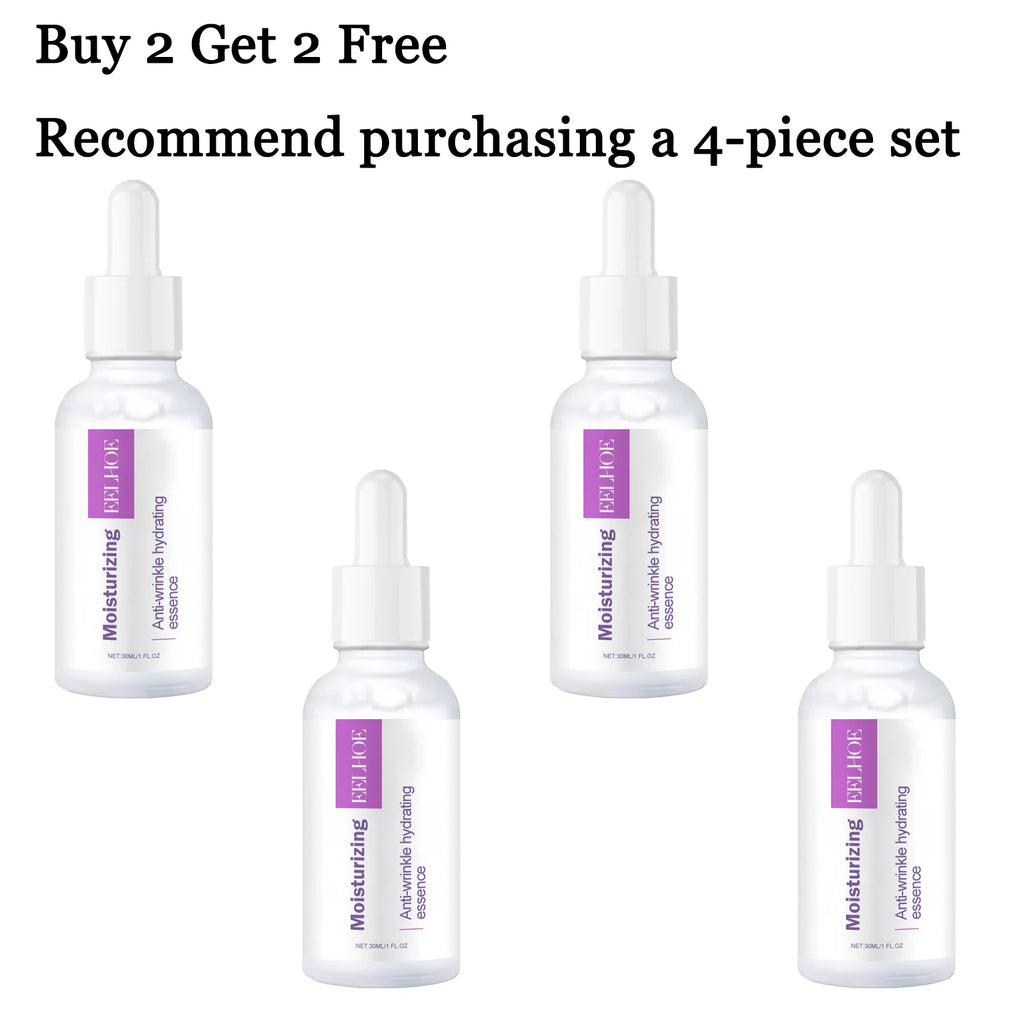 30ML Face Hydrating Serum Deep Moisturizing Improve Roughness Smoothing Repairing Damaged Skin Fade Fine Lines Improve Skin Elasticity Face Serum for All Skin Types Oasis Select 4 pcs United States