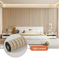40cm X 3m Roll Of Self-Adhesive Foam Wall Stickers Peelable 3D Wall Stickers Easy To DIY Suitable For Ceiling And Living Rooms. Oasis Select light wood 40cmX3m