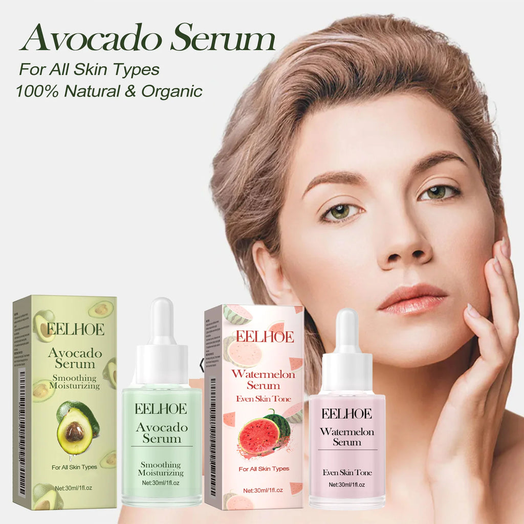 30ml Watermelon Serum Moisturizing Nourishing Enhance Smoothness Anti-oxidant Fade Fine Lines Reduce Dryness Softening Glowing Face Serum Oasis Select