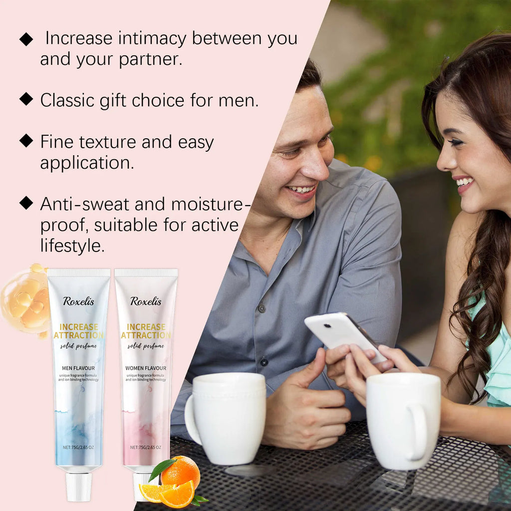 75G Woody Citrus Perfume Balm Hydrating Skin Smoothing Portable Eliminate Sweat Odor Improve Charming Body Deodorant for Daily Oasis Select