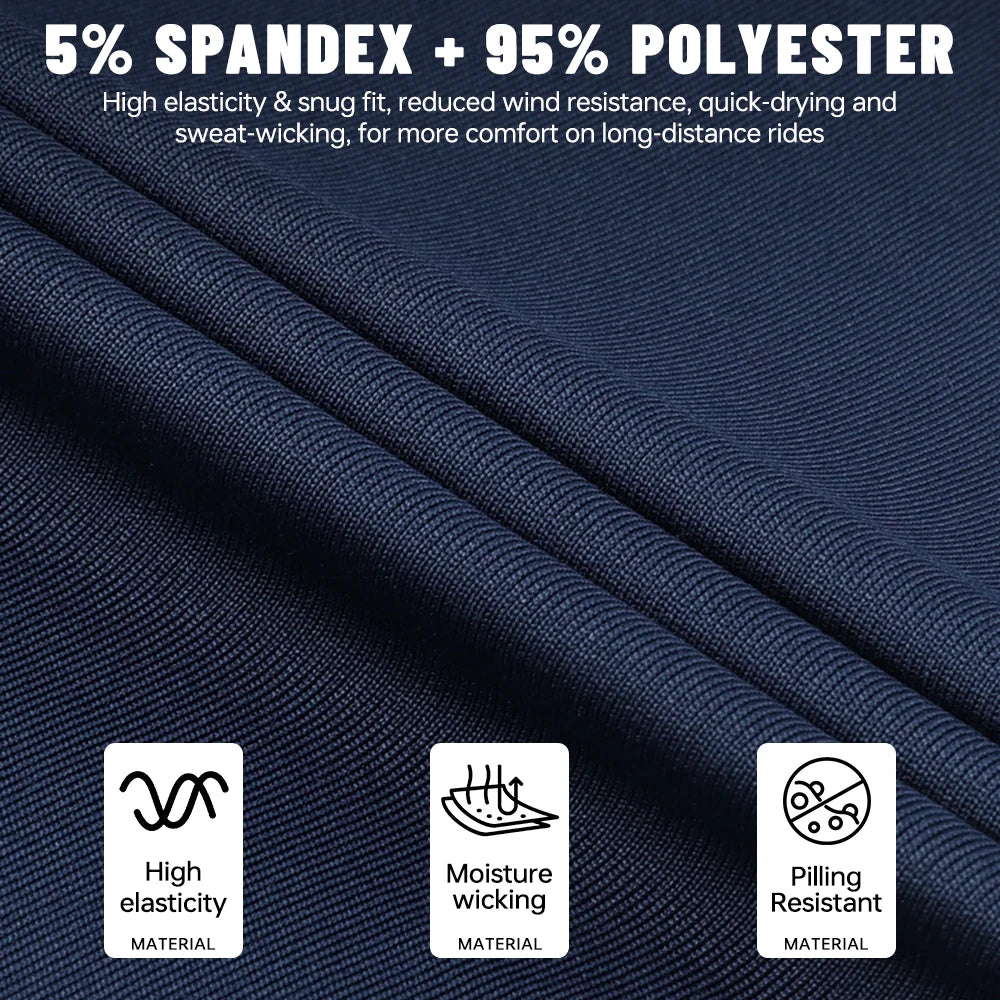 PHMAX Men's Cycling Jersey High Performance Short Sleeves bicycle shirts for men Summer Breathable MTB Road Bike Cycling Jersey Oasis Select