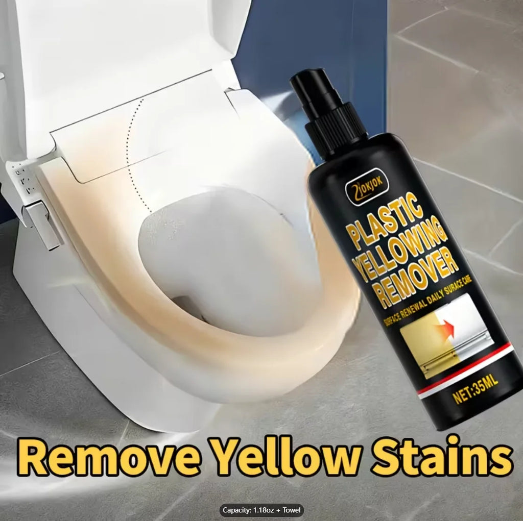 Plastic Yellowing Remover Spray AC Color Restorer. Works on air conditioners, refrigerators, car headlights. Restores shine, r Oasis Select