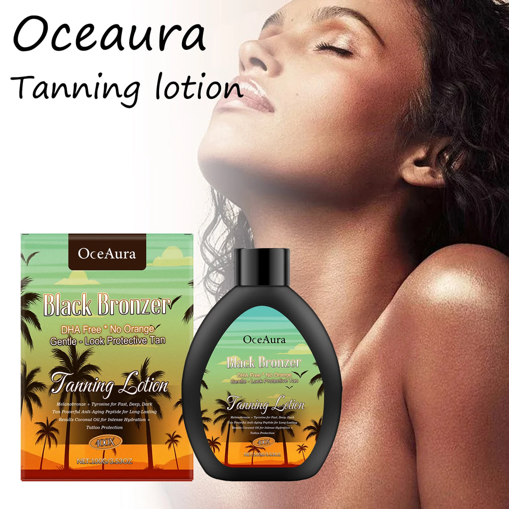 Oceaura Coconut Tanning Lotion Summer Beach Natural Tanning Bronzer Wheated Skin Lasting Effect Moisturizing Anti-aging Tanning Oasis Select