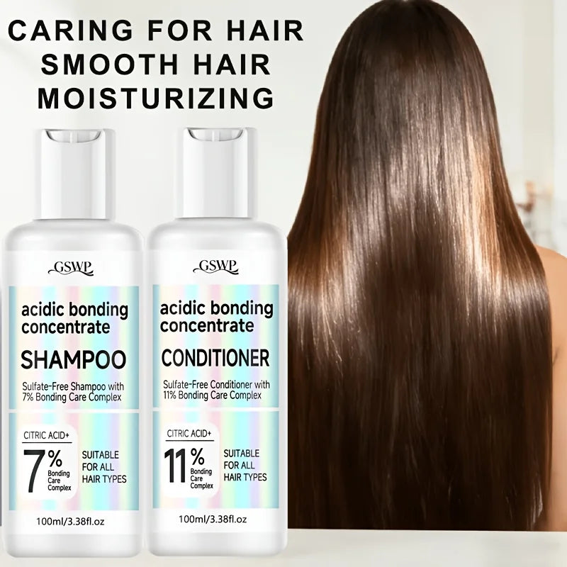 GSWP shampoo and conditioner set. Gently cleanses, deeply moisturises,provides premium care. Controls oiliness for volume. 200ML Oasis Select