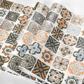 Waterproof Oil-Proof PVC 40cm Cabinet Decorative Wall Sticker Bathroom Self-Adhesive Wallpaper European Style Home Decoration. Oasis Select oushige 40cmX1m