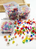 1 BOX Tiny Mini Dried Flowers Colorful Small Dried Gypsophila Flowers for Candle, Soap, Resin, Craft Makings Oasis Select 1 box