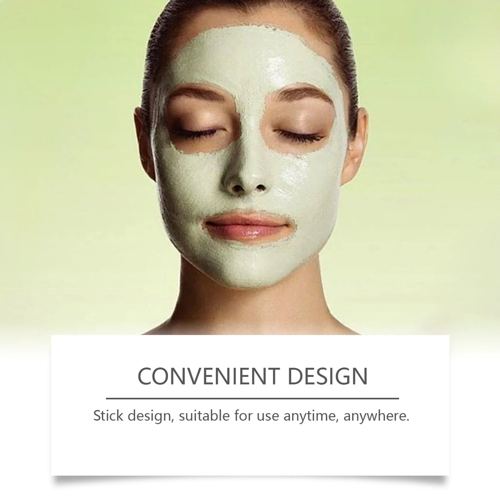 40G Mugwort Face Clay Mask Stick Gentle Cleaning Pores Moisturizing Enhance Smoothness Improve Skin Texture Nourishing Skin Soothing Repairing Face Mud Mask Oasis Select