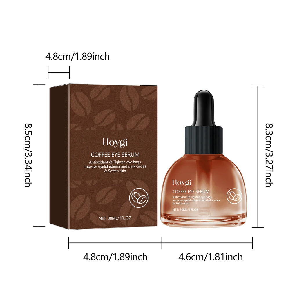 30ML Coffee Face Serum Deeep Moisturizing Reduce Dryness Fade Fine Lines Enhance Skin Elasticity Tightening Lifting Anti-oxidant Softening Eye Serum Oasis Select