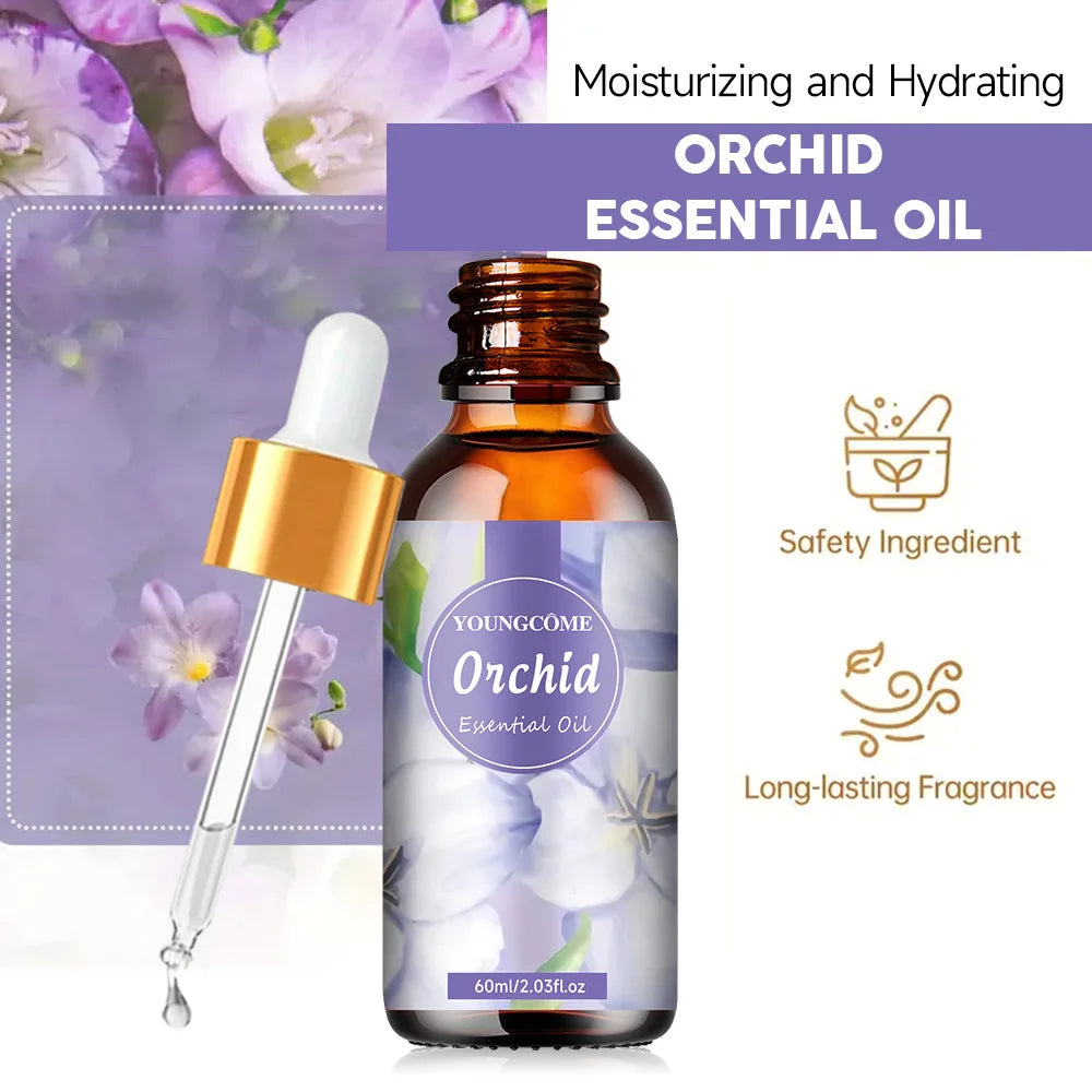 Orchid Essential Oil Hair Conditioner – Smooth & Moisturizing