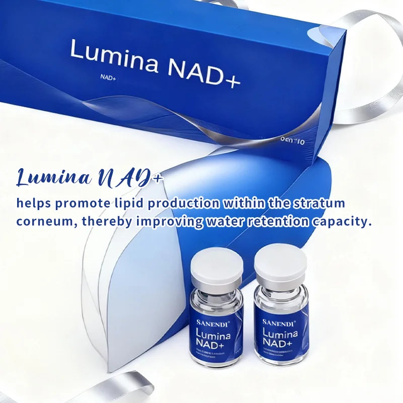 SANENDI NAD+ Serum 10 Vials – Hyaluronic Acid & Collagen Peptide