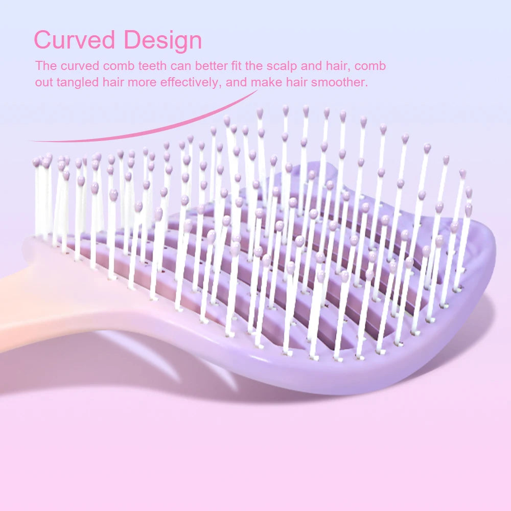 Cat Ear Detangler Comb – Anti-Static Wet & Dry Hair Brush Hair Detangler Comb Oasis Select