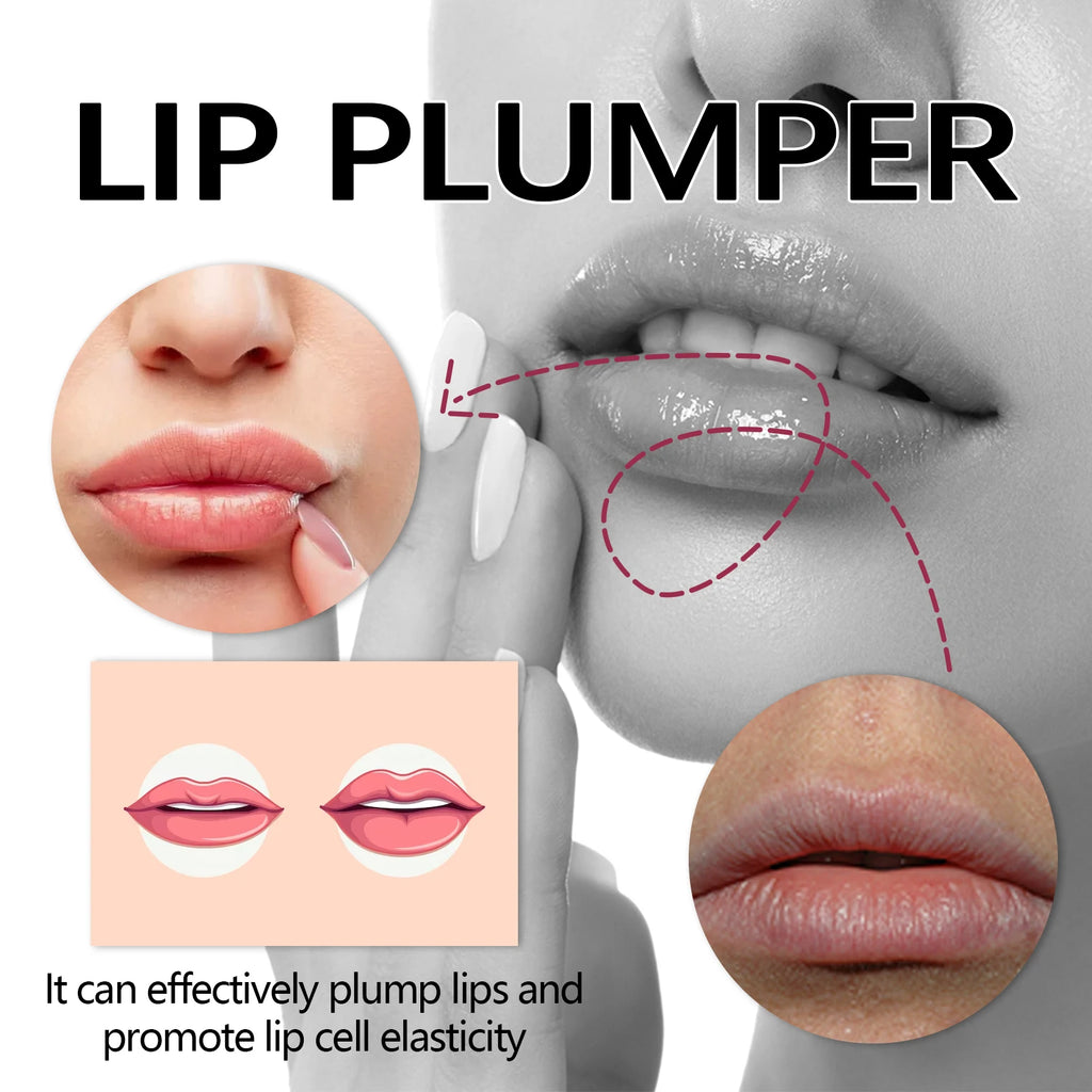 5ML Lip Care Balm Daily Nourishing Fade Lip Lines Enhance Gloss Smoothing Remove Dead Skin Hydrating Anti-chapping Softening Lip Care Cream Oasis Select