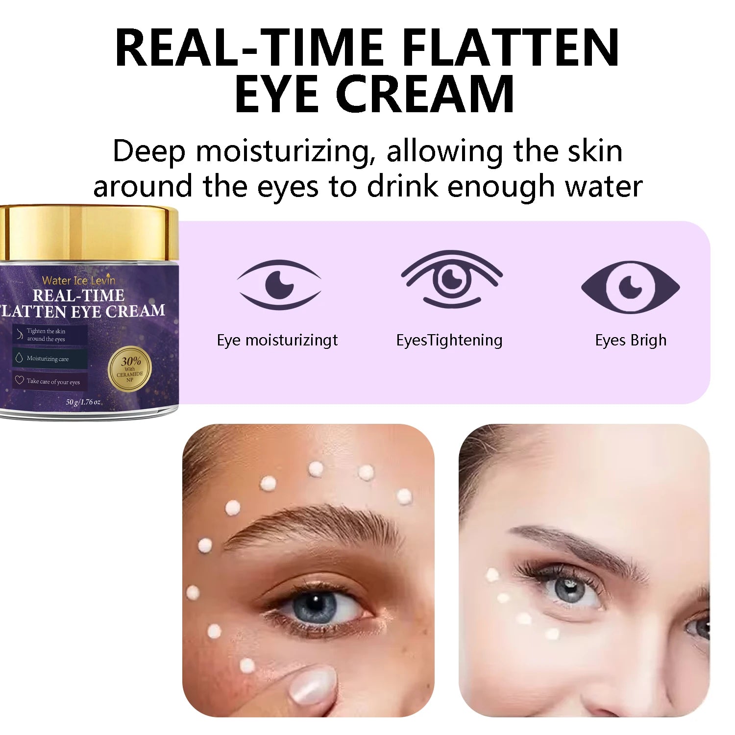 Eye Cream – Collagen, Caffeine, Retinol & Hyaluronic Acid Eye Cream Oasis Select
