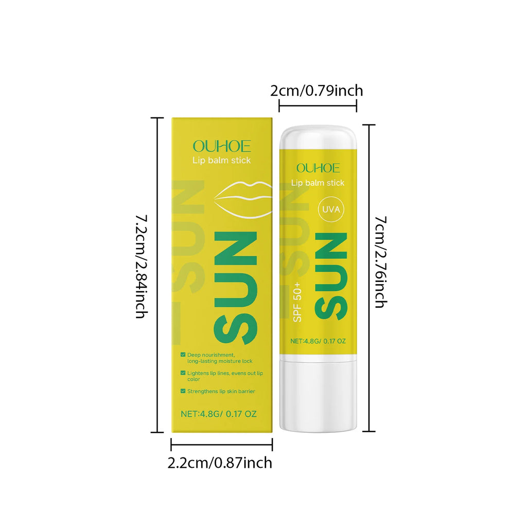 4.8G Lip Care Balm Deep Moisturizing Remove Dead Skin Nourishing Fade Fine Lines Strengthening Barrier Sunblock Lip Cream Oasis Select