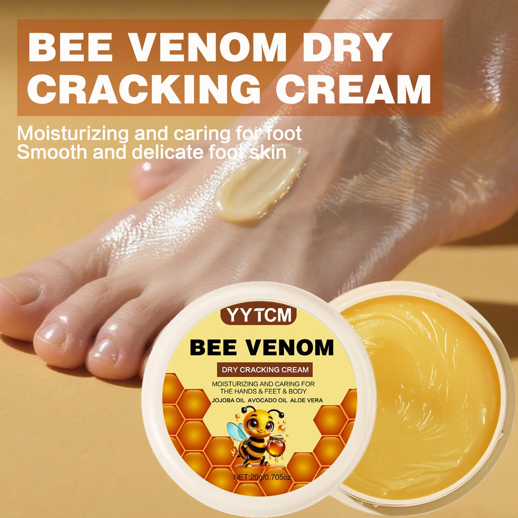 Bee Venom Foot Cream – Deep Hydrating Moisturizer 20g Foot Cream Oasis Select