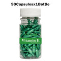 Vitamin E Serum Capsules, Single-Use Essence Capsules, Hydrating and Moisturizing Facial Skin 90 Capsules/Bottle - 1 Bottle Oasis Select 1bottle 90capsules