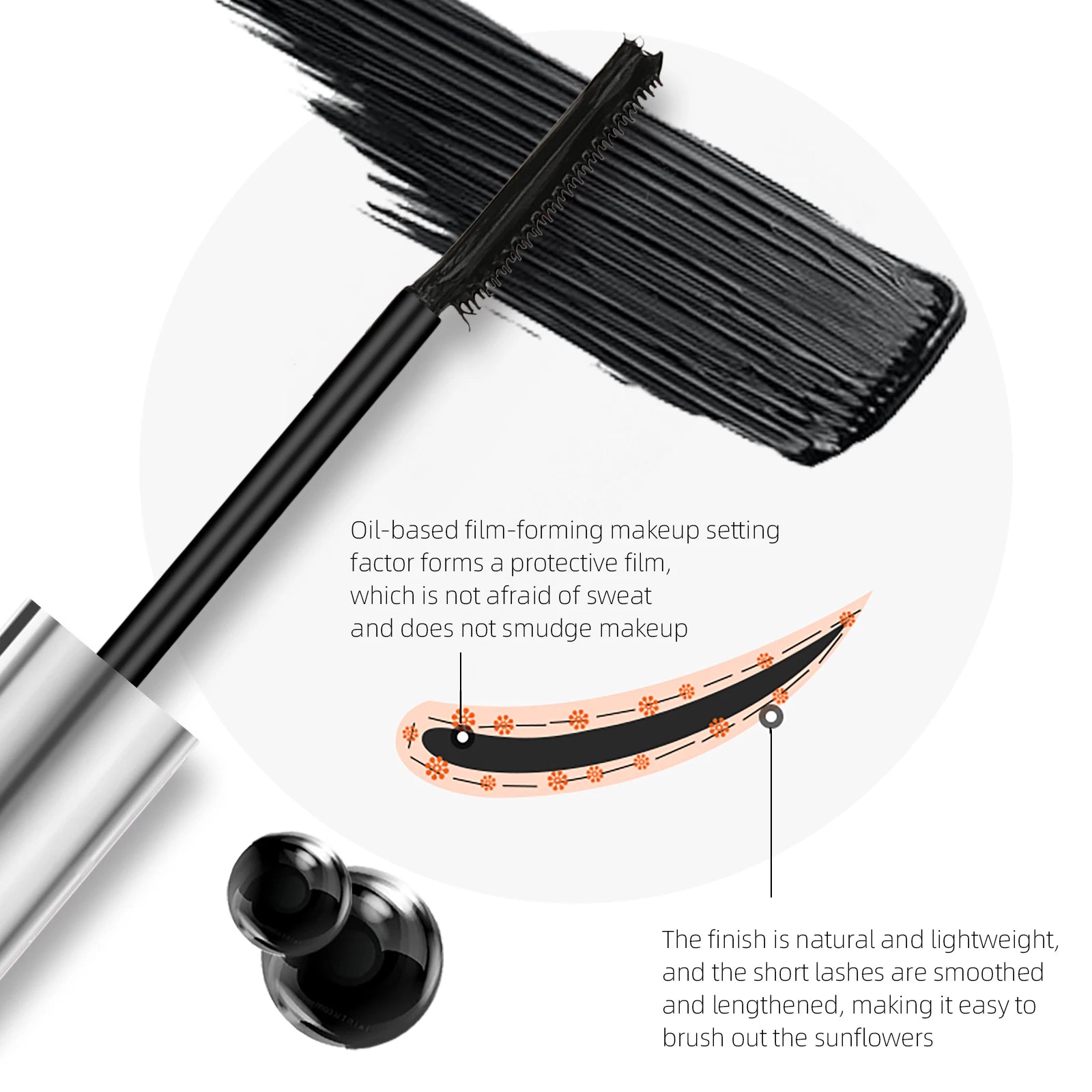 O'Cheal Volumizing Mascara – Waterproof, Lengthening & Long-Lasting