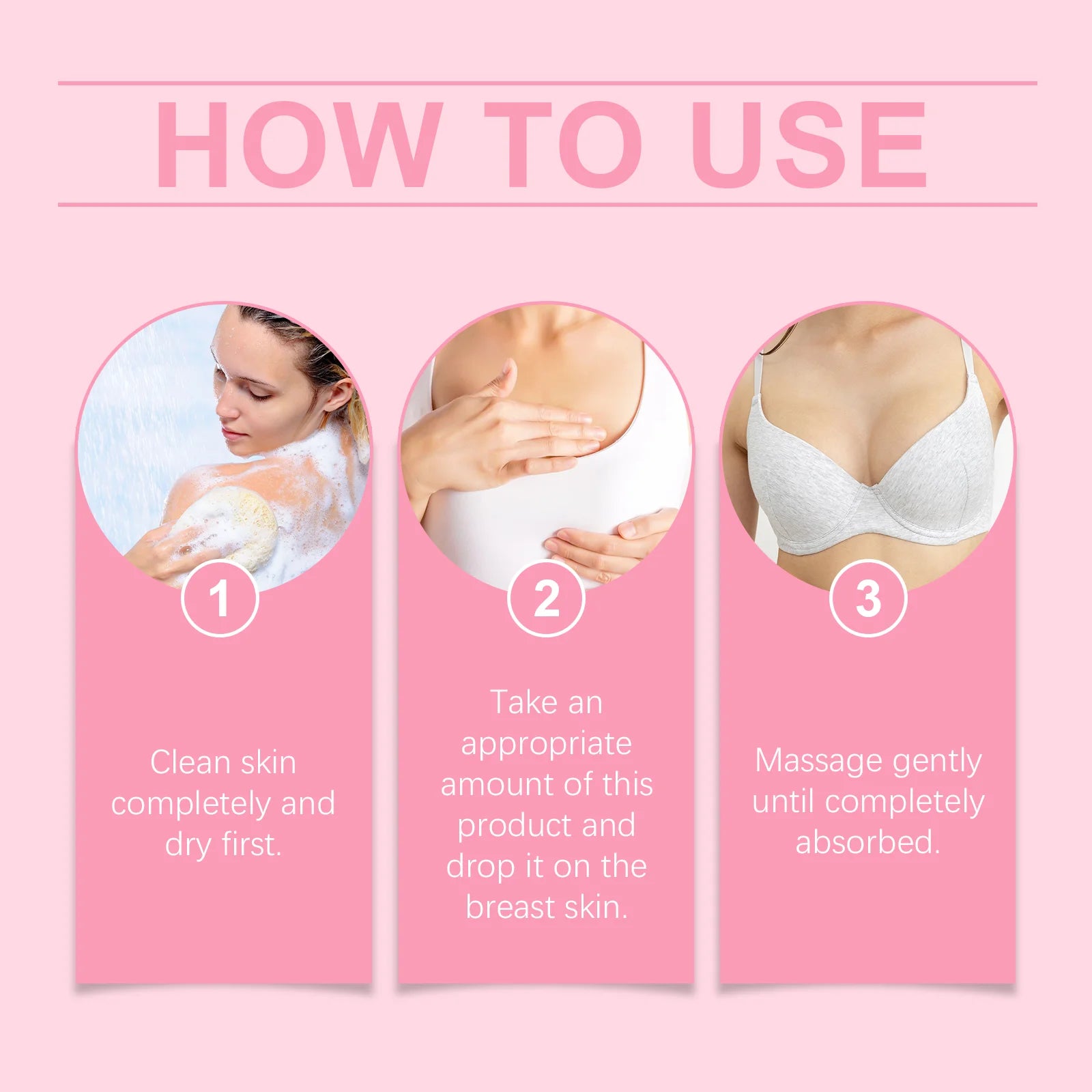 Oceaura Breast Care Cream Nourishing Firming Breast Skin Reduce Sagging Daily Massage Improve Skin Elasticity Breast Skin Cream Oasis Select