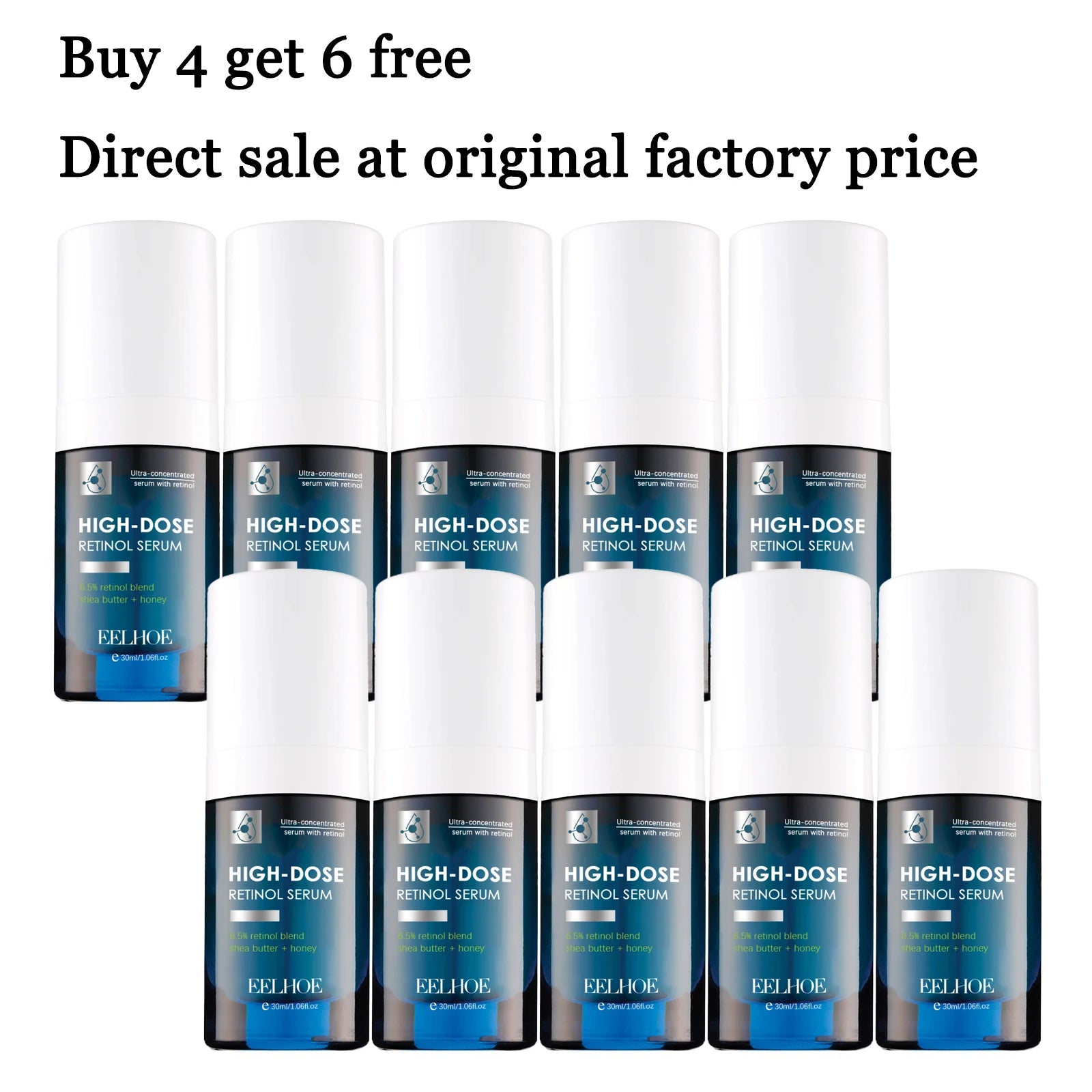 30ML Face Serum Hydrating Improve Firmness Repairing Damaged Barrier Enhance Skin Elasticity Nourishing Fade Fine Lines Glowing Soothing Redness Facial Serum Oasis Select 10 pcs United States