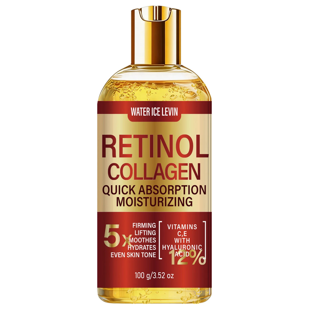 Retinol Body Oil with Collagen – Smooth, Moisturized Skin Body Oil Oasis Select Red 100g