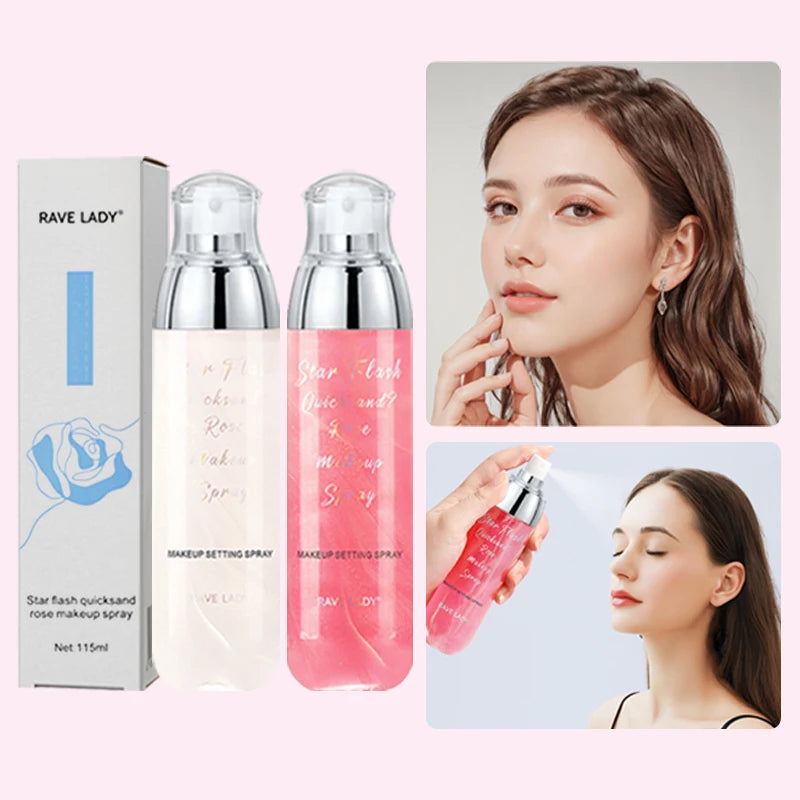 Rave Lady 115ml Rose Facial Mist Toner – Hydrating Makeup Spray