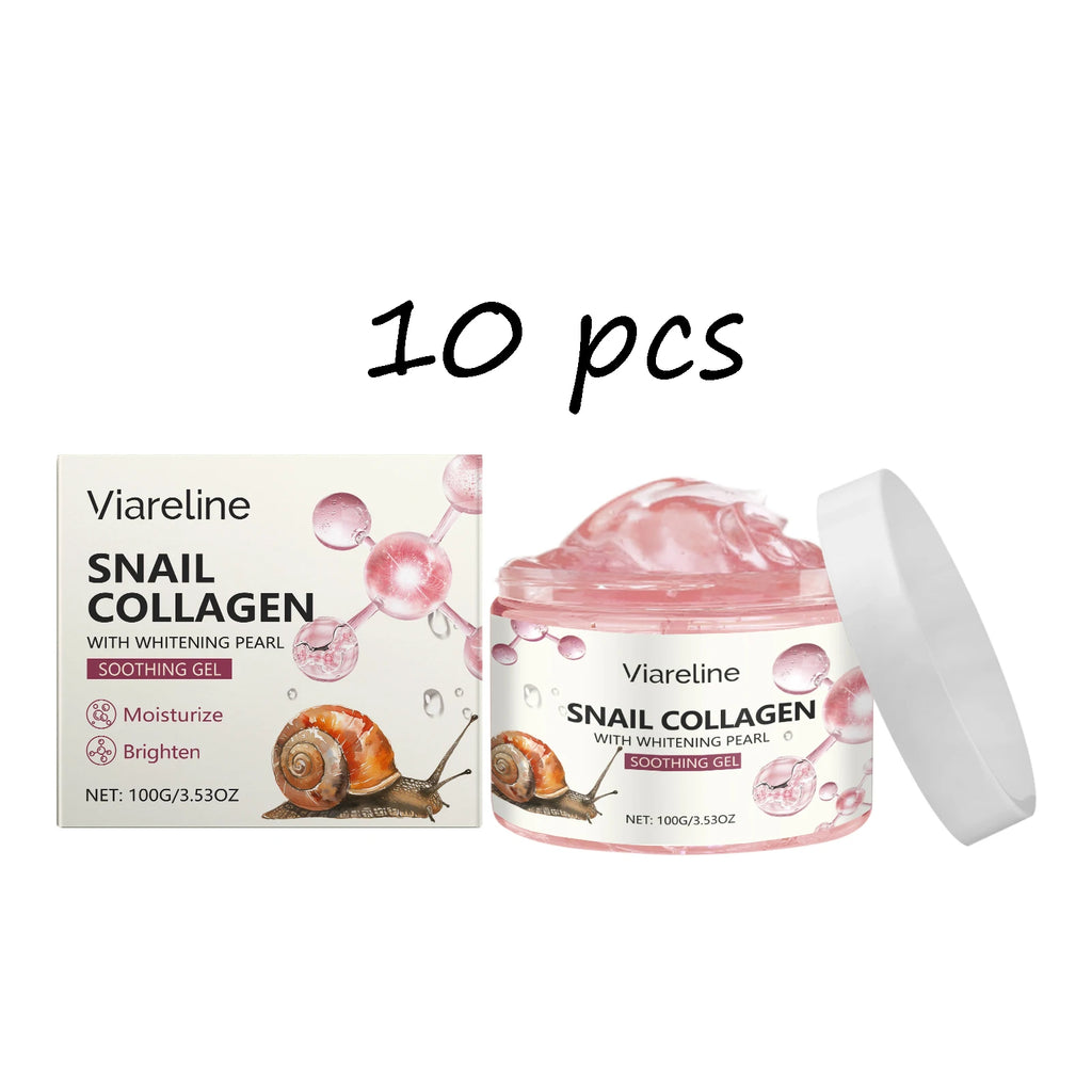 Viareline Moisturizing Face Gel Nourishing Skin Whitening Reduce Dryness Remove Wrinkle Smoothing Softening Face Soothing Gel Oasis Select buy 4 free 6 United States