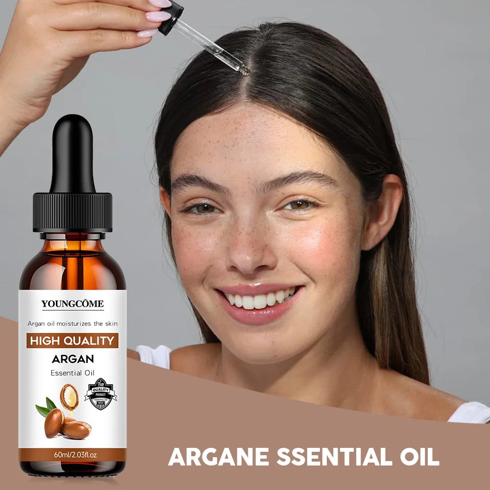 Moroccan Argan Oil Hair Serum – Frizz Control & Shine Argan Oil Hair Serum Oasis Select