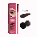 EELHOE Eyebrow Cream Set Multi Function Tint Eyeliner Eyebrows Waterproof Long-lasting Eye Makeup Realistic Eyebrow Makeup Set Oasis Select Taupe United States
