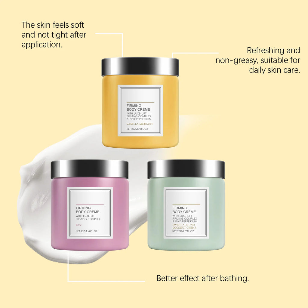 237ML Multi Scented Body Cream Gentle Moisturizing Skin-friendly Lasting Fresh Fragrance Non-greasy Nourishing for All Skin Type Oasis Select