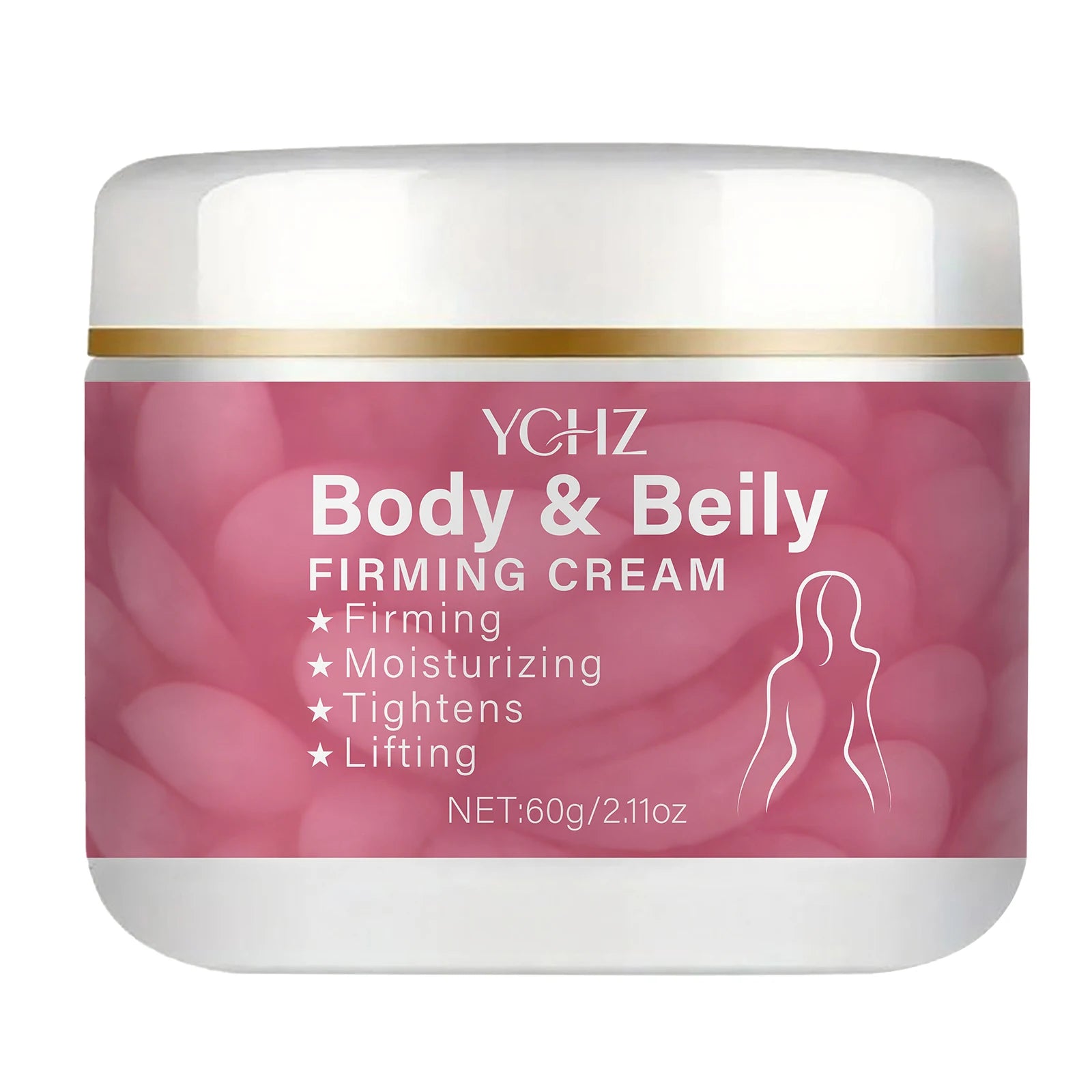 YCHZ Body Firming Cream – Collagen & Hyaluronic Acid 60g