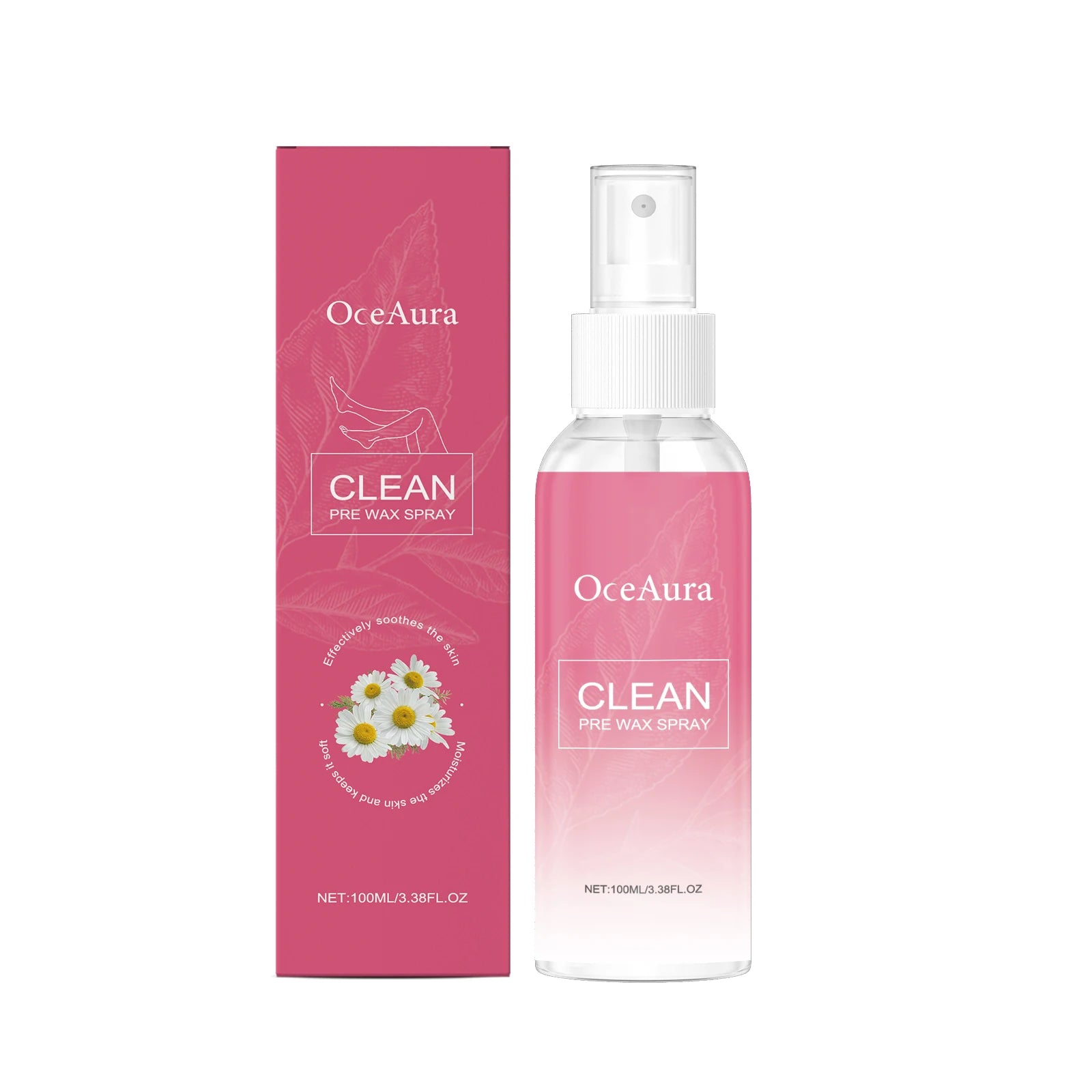 Oceaura After Shaving Spray Gentle Nourishing Skin Deeply Moisturizing Soothing Relieves Irritation Reduce Redness Body Spray Oasis Select Pink United States