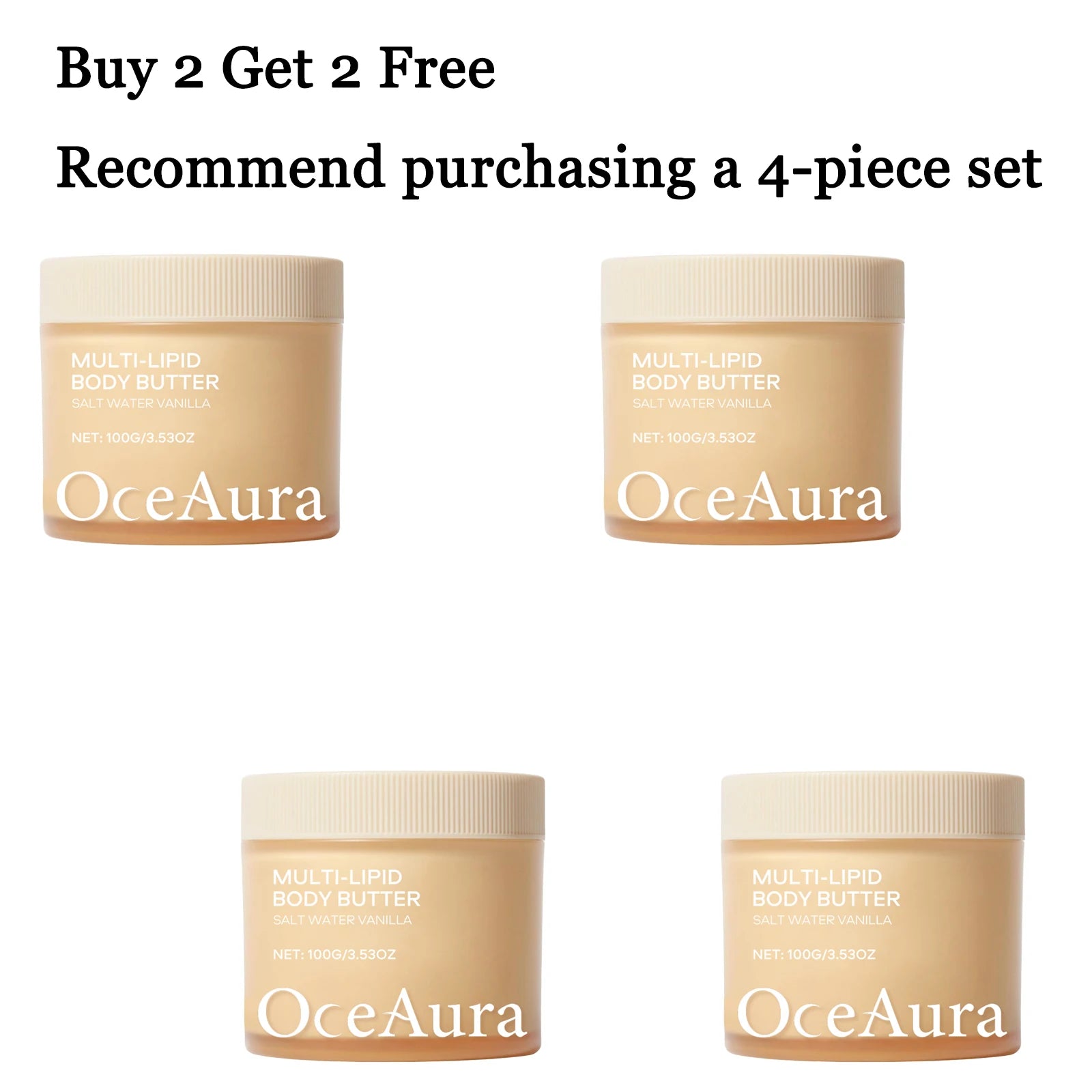 100G Vanilla Body Lotion Gentle Moisturizing Enhance Skin Elasticity Improve Smoothness Non-greasy Enhance Gloss Body Lotion Oasis Select 4 pcs United States