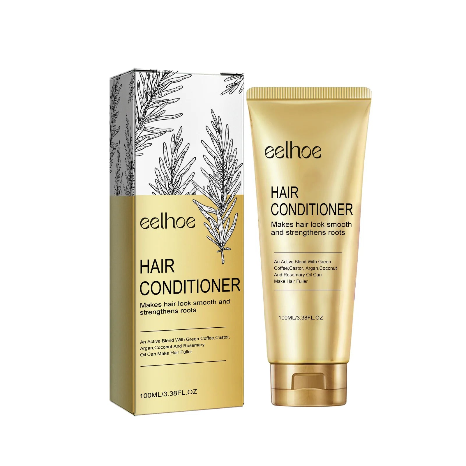 EELHOE Rosemary Leave-In Conditioner – Repair & Deep Moisture Leave-In Conditioner Oasis Select 100ml Boxed