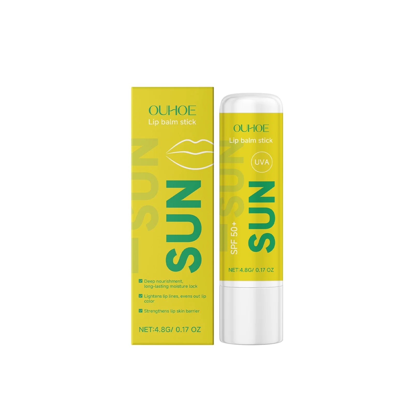4.8G Lip Care Balm Deep Moisturizing Remove Dead Skin Nourishing Fade Fine Lines Strengthening Barrier Sunblock Lip Cream Oasis Select 4.8g United States