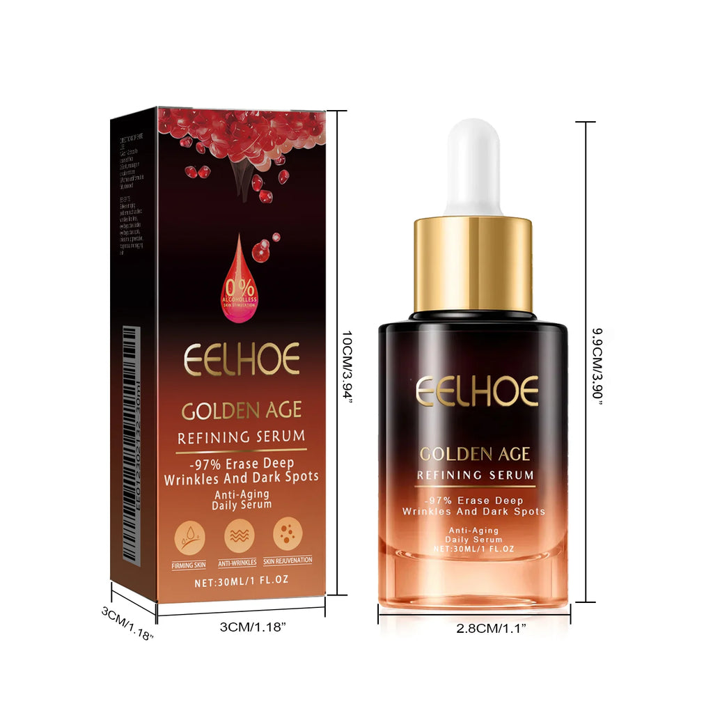 30ML Refining Face Serum Deep Moisturizing Fade Fine Lines Enhance Skin Elasticity Improve Firmness Rejuvenation Facial Serum Oasis Select