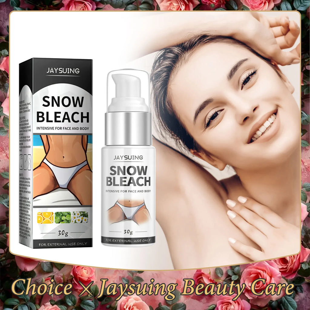 Snow Bleach Whitening Cream – Armpit, Elbow & Thigh 30g Body Whitening Cream Oasis Select