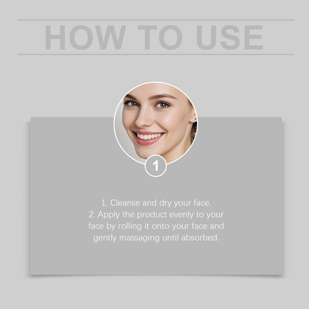 15ML Niacinamide Face Serum Roller Deep Moisturizing Improve Skin Texture Smoothing Quick Absorbed Nourishing Glowing Non-sticky Facial Serum Oasis Select