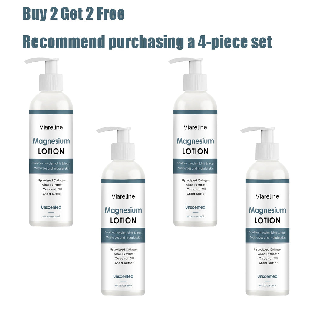 237G Magnesium Sleep Care Body Lotion Daily Moisturizing Soothing Muscle Reduce Dryness Nourishing Relaxing Mood Soft Body Cream Oasis Select 4 pcs United States