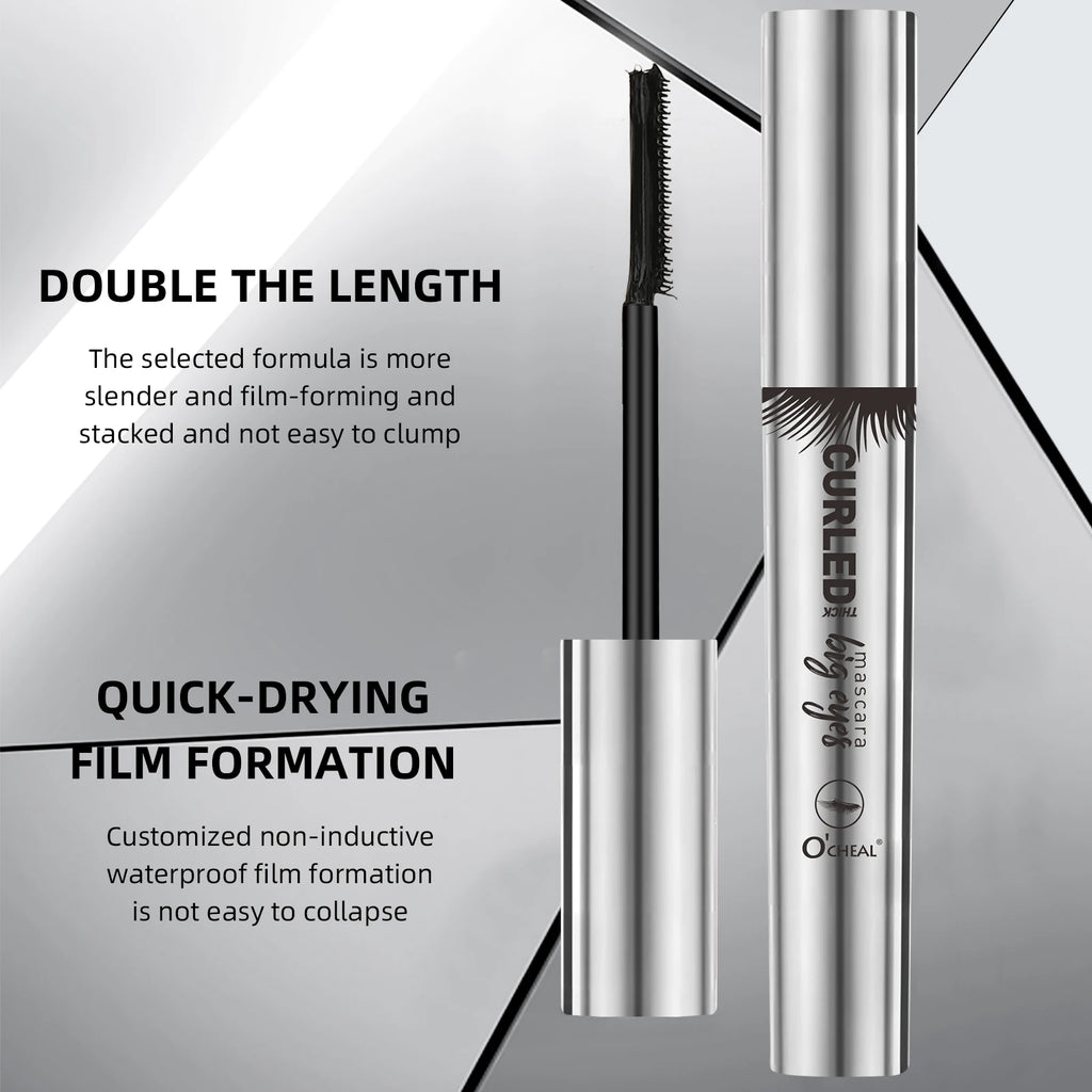 Ocheal Extension Dense Volumizing Mascara Lengthens Eyelashes Long Lasting Waterproof Natural Quick Drying Lashes Female Makeup Oasis Select