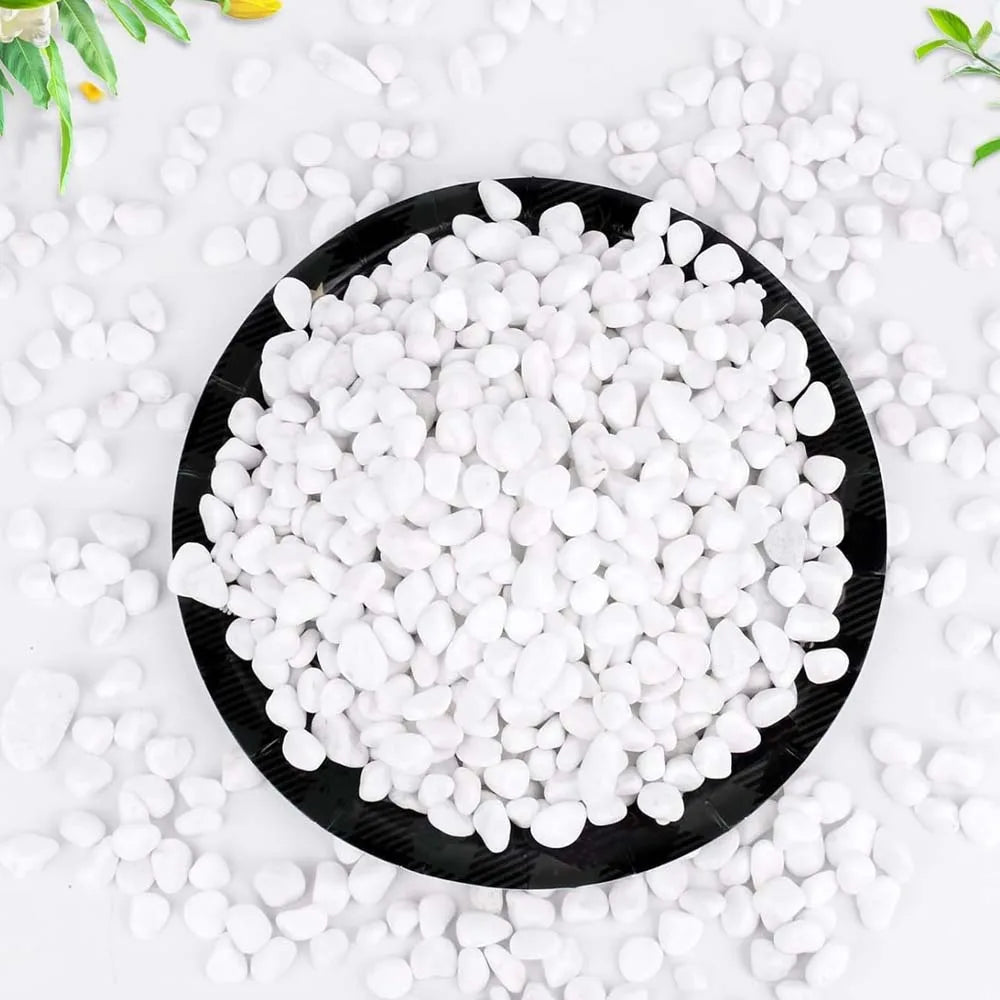 100/300/500g Cobblestone Decorative Stone Marbles for Succulent Bonsai Fish Tank Vase Plant Stone Home Garden Pebbles Decor Oasis Select