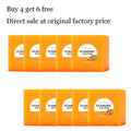 100G Turmeric Body Cleaning Soap Gentle Remove Dead Skin Deep Moisturizing Oil Control Improve Smoothness Softening Body Soap Oasis Select 10 pcs United States