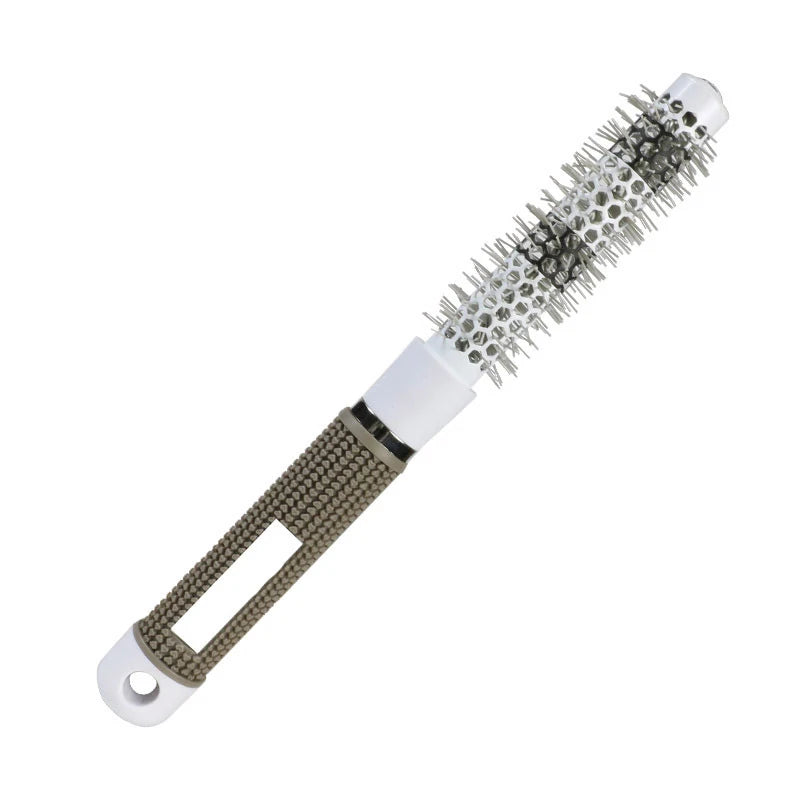 Thermal Round Barrel Hair Brush – Nylon Salon Styling Comb Round Barrel Hair Brush Oasis Select LG04-19