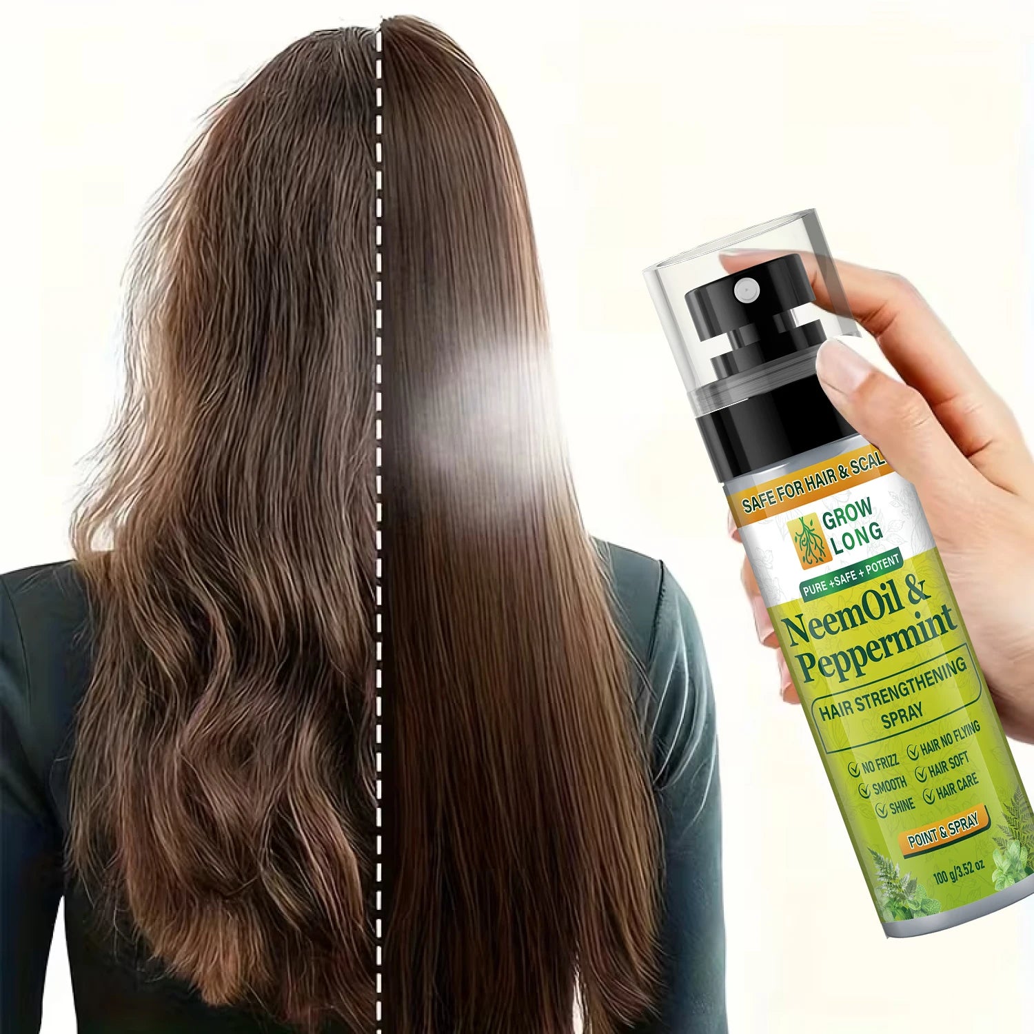 Hair Spray – Biotin, Keratin, Collagen & Hyaluronic Acid Leave-In Hair Spray Oasis Select