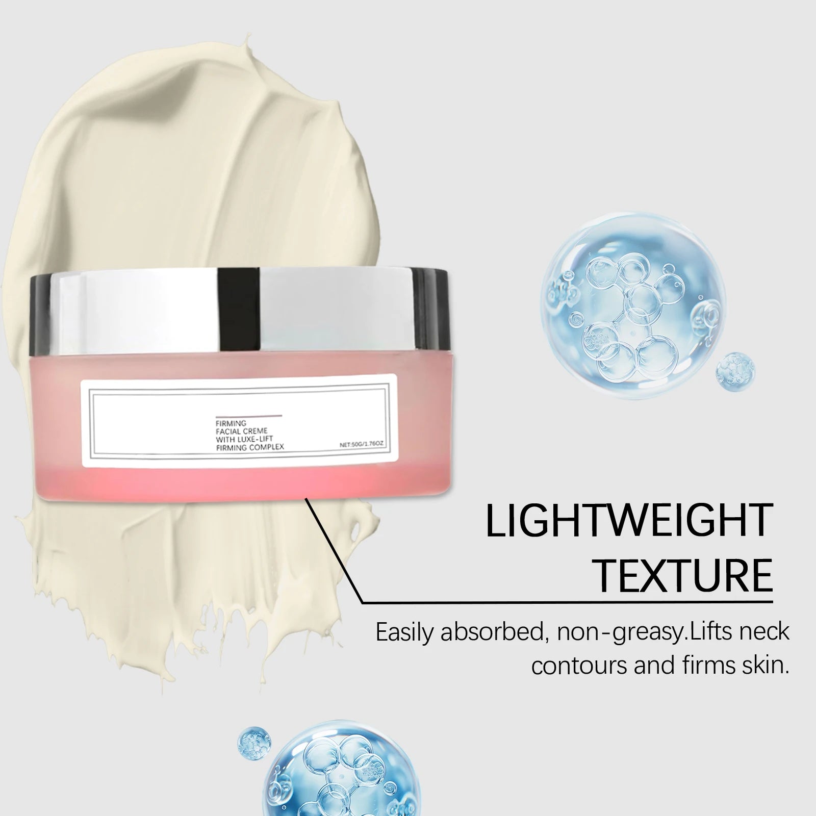 50G Face & Neck Skin Care Cream Gentle Moisturizing Improve Skin Elasticity Smoothing Reduce Roughness Nourishing Skin Lotion Oasis Select