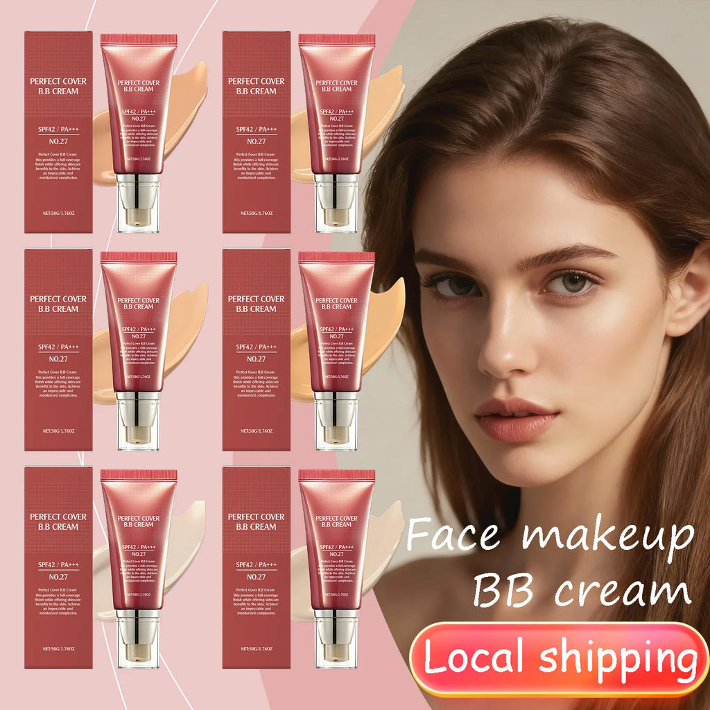 Sunblock BB Cream Moisturizing Brightening Skin Oil Control Lasting Makeup Perfect Coverage Non-greasy Gentle Face Foundation Oasis Select