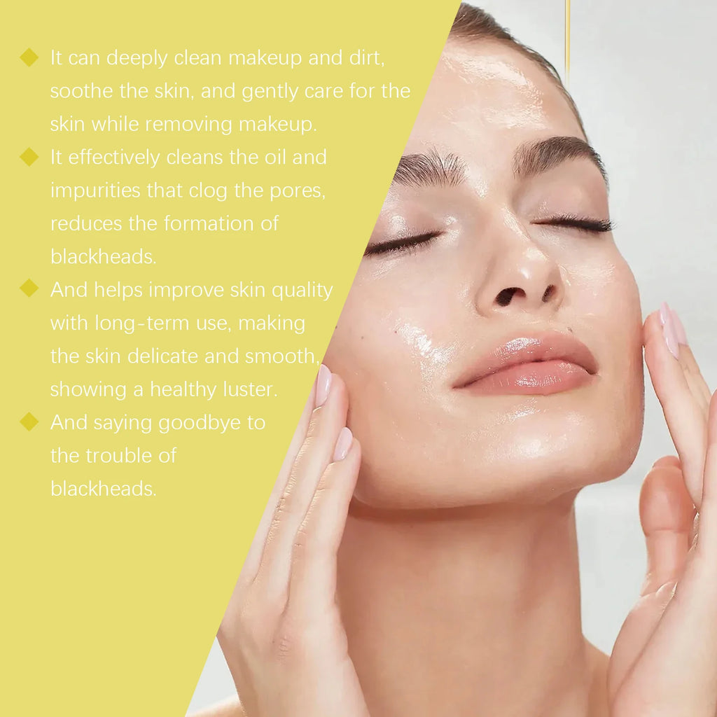 100ML Calendula Makeup Cleansing Oil Gentle Refreshing Face Eye Lip Makeup Remover Non-irritating Cleaning Oil for All Skin Type Oasis Select