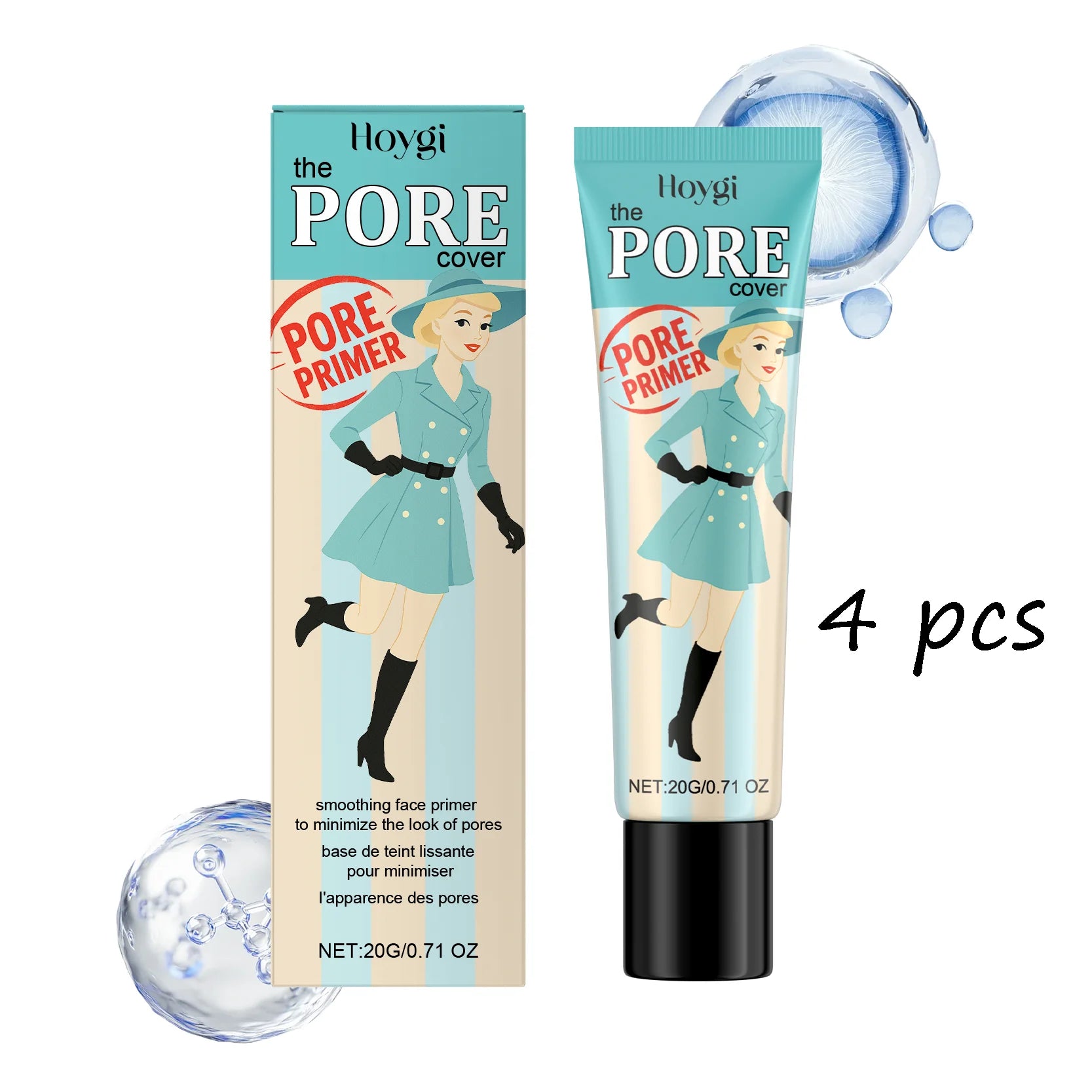Hoygi Face Makeup Pore Primer Moisturizing Long Lasting Non-sticky Even Skin Tone Oil Control Sweatproof Smoothing Pore Primer Oasis Select buy 2 free 2 United States
