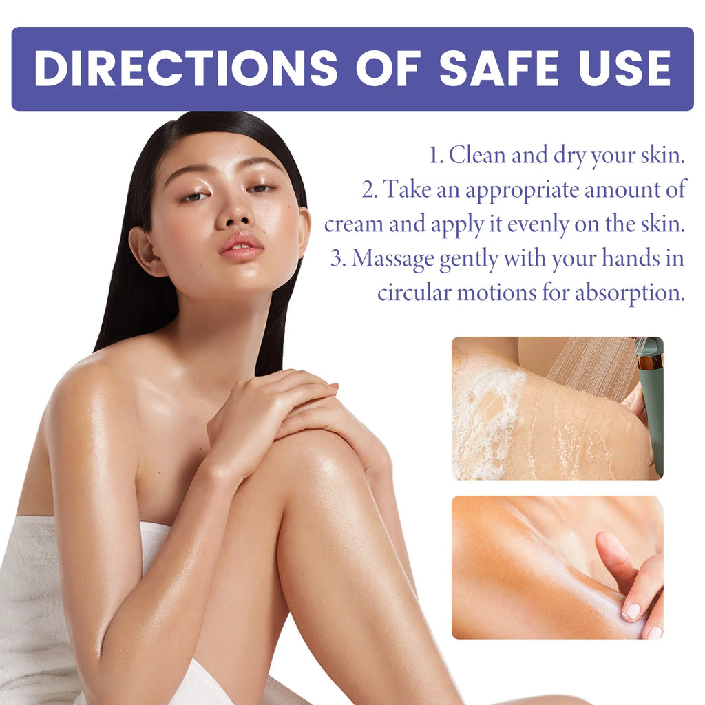 100G Body Lotion Deep Moisturizing & Nourishing Tightening Fade Fine Lines Reduce Roughness Non-greasy Glowing Body Cream Oasis Select