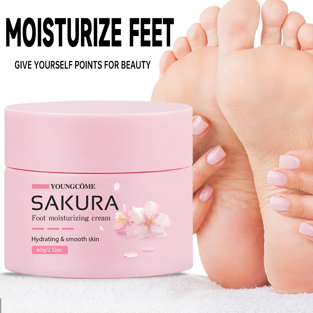 Sakura Foot Cream – Urea 40% & Shea Butter Overnight Heel Repair