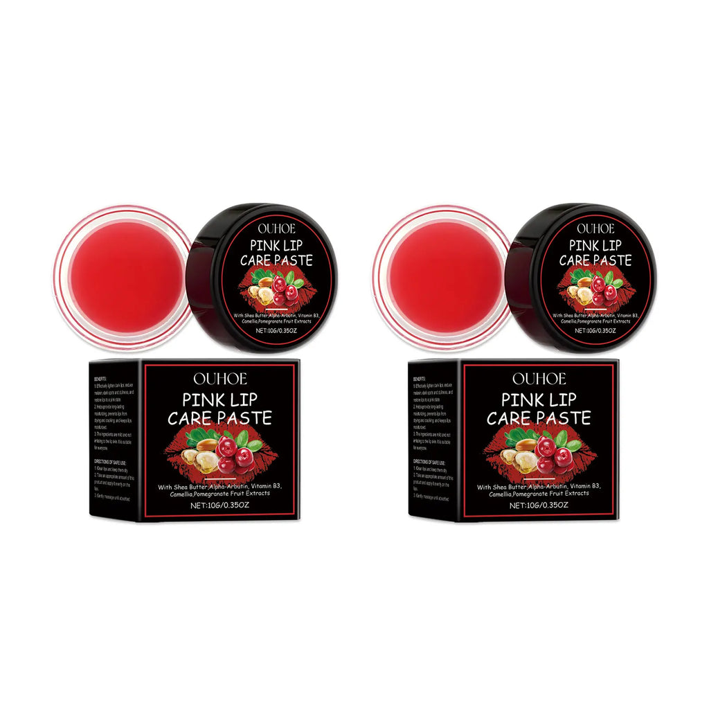 OUHOE Lip Brightening Exfoliating Balm | Nourish & Plump